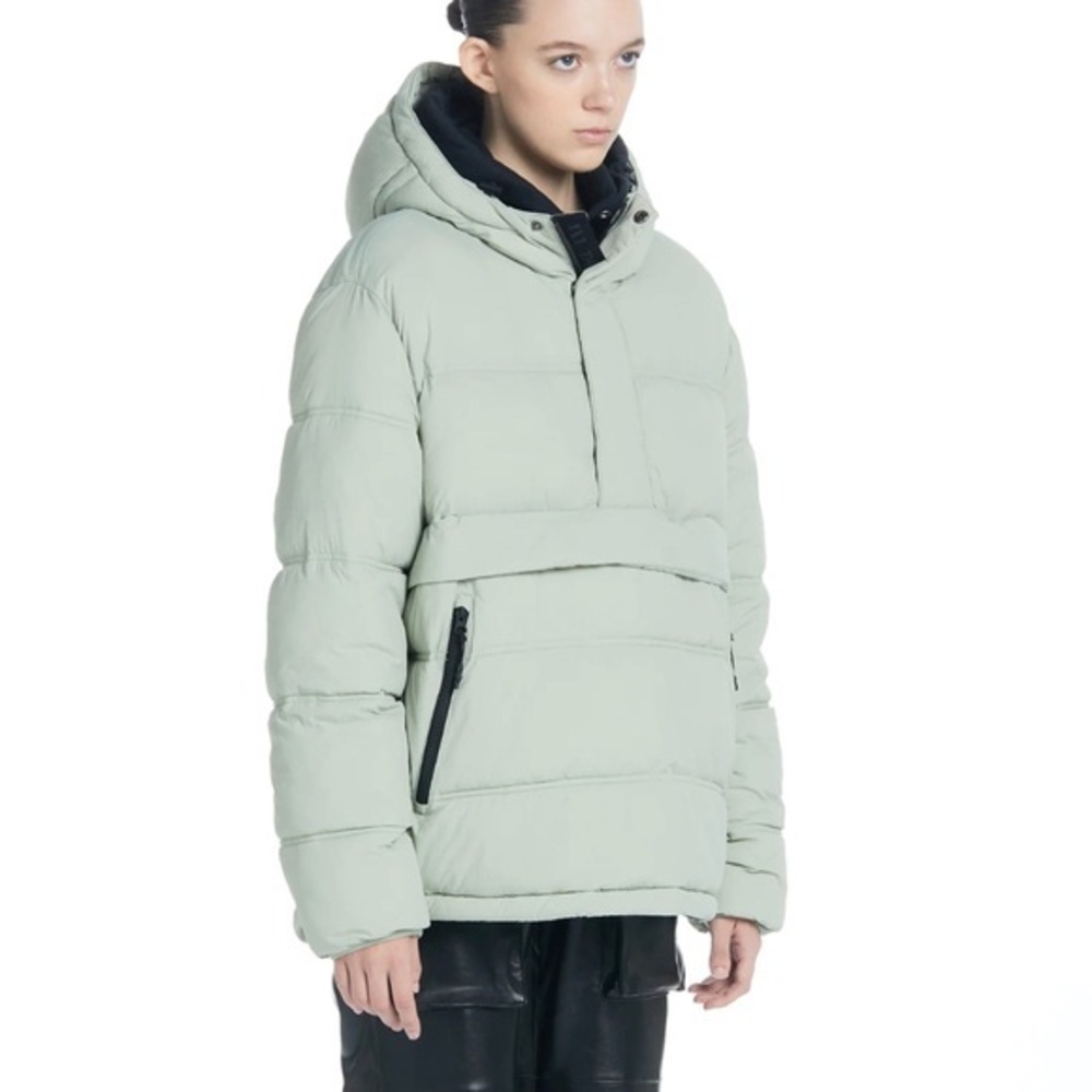 The Very Warm Anorak Puffer - Sage extra small‎ unisex